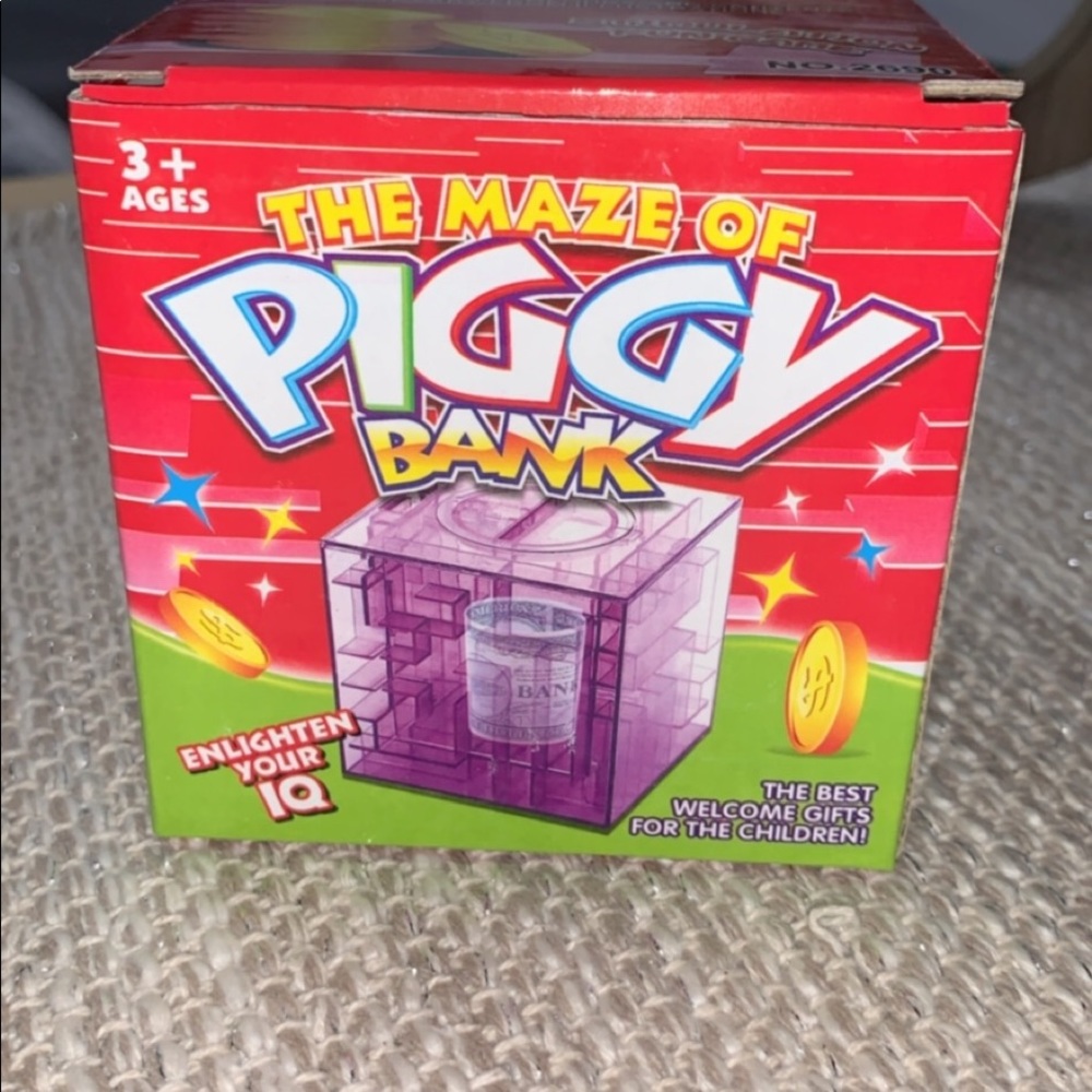 The maze of piggy bank!